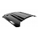 Harwood Fiberglass Hood - Ram Air/ Heat Extractor Gelcoat Fiberglass Black - B26805