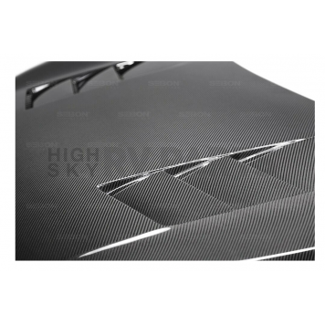 Seibon Carbon Hood - TS Style Carbon Fiber Black - 5929-2