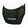 Seibon Carbon Hood - VSII Carbon Fiber Black - 5215