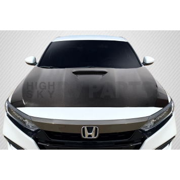 Carbon Creations Hood - Black Carbon Fiber - 115993-6