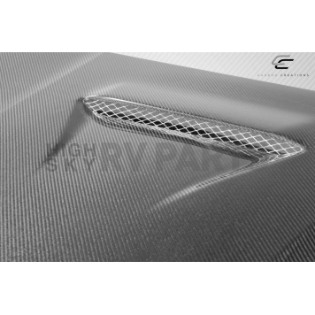 Carbon Creations Hood - Black Carbon Fiber - 115993-3