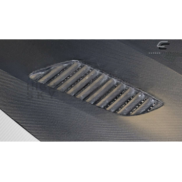 Carbon Creations Hood - Black Carbon Fiber - 116020-1