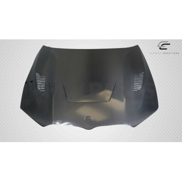 Carbon Creations Hood - Black Carbon Fiber - 116020-6