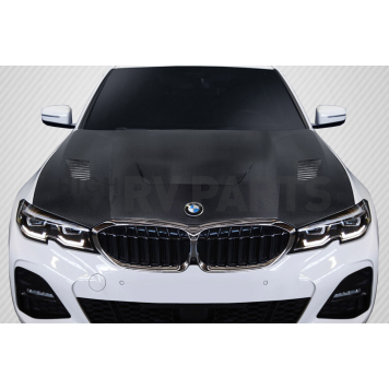 Carbon Creations Hood - Black Carbon Fiber - 116020-5