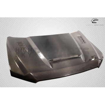 Carbon Creations Hood - CVX Black Carbon Fiber - 115896-1