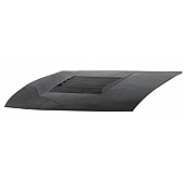 Carbon Creations Hood - D-1 Black Carbon Fiber - 113636