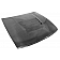 Carbon Creations Hood - D-1 Black Carbon Fiber - 113636