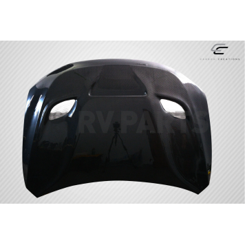 Carbon Creations Hood - SRT Black Carbon Fiber - 115436-5
