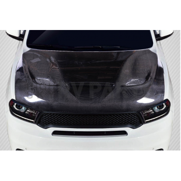 Carbon Creations Hood - SRT Black Carbon Fiber - 115436-2
