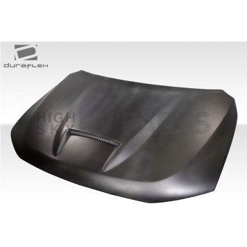 Carbon Creations Hood - SRT Black Fiberglass Reinforced Plastic - 115652-2
