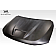 Carbon Creations Hood - SRT Black Fiberglass Reinforced Plastic - 115652