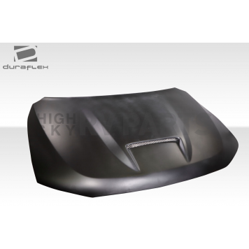 Carbon Creations Hood - SRT Black Fiberglass Reinforced Plastic - 115652-4