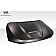 Carbon Creations Hood - SRT Black Fiberglass Reinforced Plastic - 115652