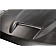Carbon Creations Hood - SRT Black Fiberglass Reinforced Plastic - 115652