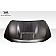 Carbon Creations Hood - SRT Black Fiberglass Reinforced Plastic - 115652