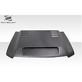 Carbon Creations Hood - SRT Black Fiberglass Reinforced Plastic - 116052