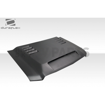 Carbon Creations Hood - SRT Black Fiberglass Reinforced Plastic - 116052-1