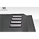 Carbon Creations Hood - SRT Black Fiberglass Reinforced Plastic - 116052