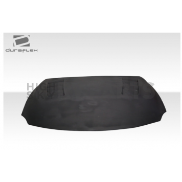Carbon Creations Hood - TS-2 Black Fiberglass Reinforced Plastic - 114415-6