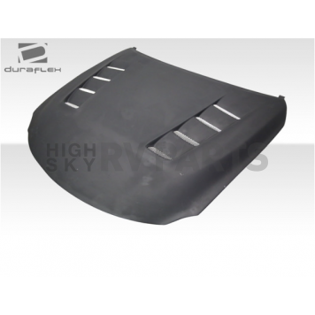 Carbon Creations Hood - TS-2 Black Fiberglass Reinforced Plastic - 114415-3