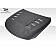 Carbon Creations Hood - TS-2 Black Fiberglass Reinforced Plastic - 114415