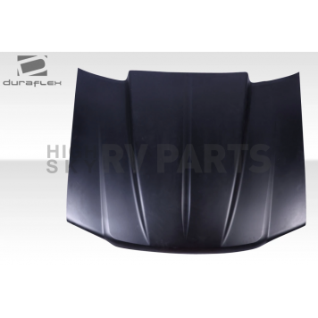 Duraflex Hood - Cowl Fiberglass Reinforced Plastic Black - 115164-2