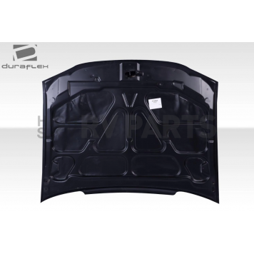Duraflex Hood - Cowl Fiberglass Reinforced Plastic Black - 115164-4