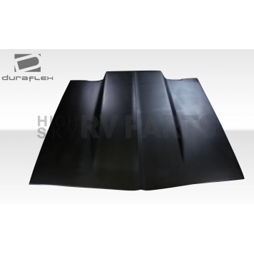 Duraflex Hood - Cowl Fiberglass Reinforced Plastic Black - 116034