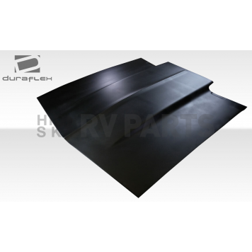 Duraflex Hood - Cowl Fiberglass Reinforced Plastic Black - 116034-2