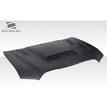 Duraflex Hood - CVX Fiberglass Reinforced Plastic Black - 115392-5