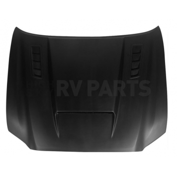 Duraflex Hood - CVX Fiberglass Reinforced Plastic Black - 115392