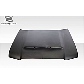 Duraflex Hood - Demon Fiberglass Reinforced Plastic Black - 115891