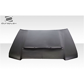 Duraflex Hood - Demon Fiberglass Reinforced Plastic Black - 115891