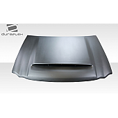 Duraflex Hood - Demon Fiberglass Reinforced Plastic Black - 115969
