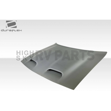 Duraflex Hood - Fiberglass Reinforced Plastic Black - 115256-5