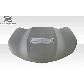 Duraflex Hood - Fiberglass Reinforced Plastic Black - 115405