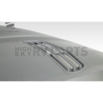 Duraflex Hood - Fiberglass Reinforced Plastic Black - 115405-3