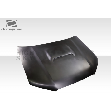 Duraflex Hood - Fiberglass Reinforced Plastic Black - 115609-7