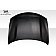 Duraflex Hood - Fiberglass Reinforced Plastic Black - 115678