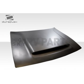 Duraflex Hood - Fiberglass Reinforced Plastic Black - 115688-3
