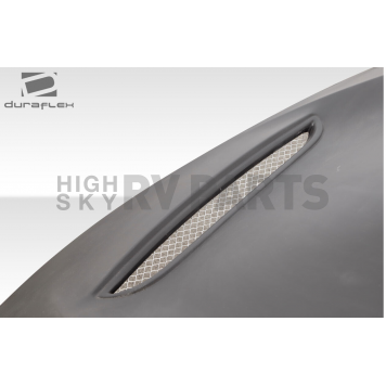 Duraflex Hood - Fiberglass Reinforced Plastic Black - 115764-5