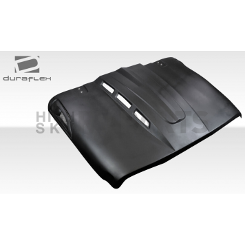 Duraflex Hood - Fiberglass Reinforced Plastic Black - 116093-1