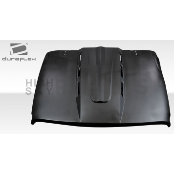 Duraflex Hood - Fiberglass Reinforced Plastic Black - 116093-3