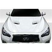 Duraflex Hood - Fiberglass Reinforced Plastic Black - 116366
