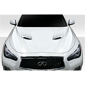 Duraflex Hood - Fiberglass Reinforced Plastic Black - 116366