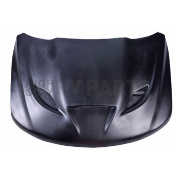 Duraflex Hood - Hellcat Fiberglass Reinforced Plastic Black - 115219-2