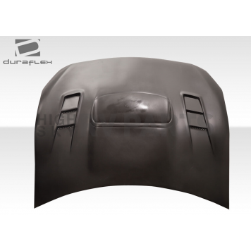 Duraflex Hood - ST1 Fiberglass Reinforced Plastic Black - 115733-2