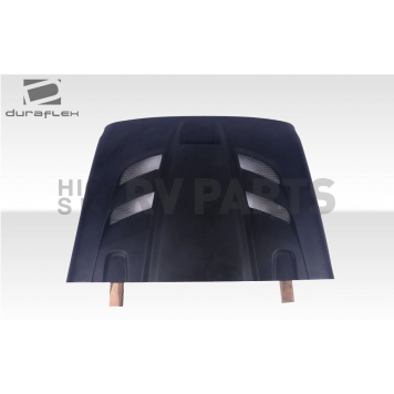 Duraflex Hood - Viper Fiberglass Reinforced Plastic Black - 115030-4