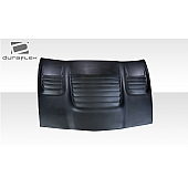 Duraflex Hood - World Challenge Fiberglass Reinforced Plastic Black - 116040