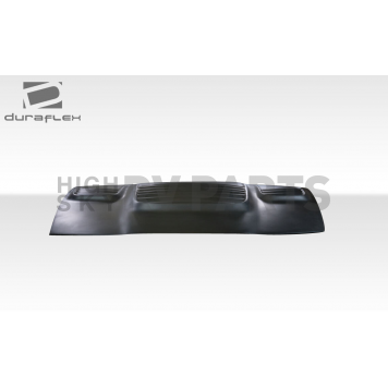 Duraflex Hood - World Challenge Fiberglass Reinforced Plastic Black - 116040-1